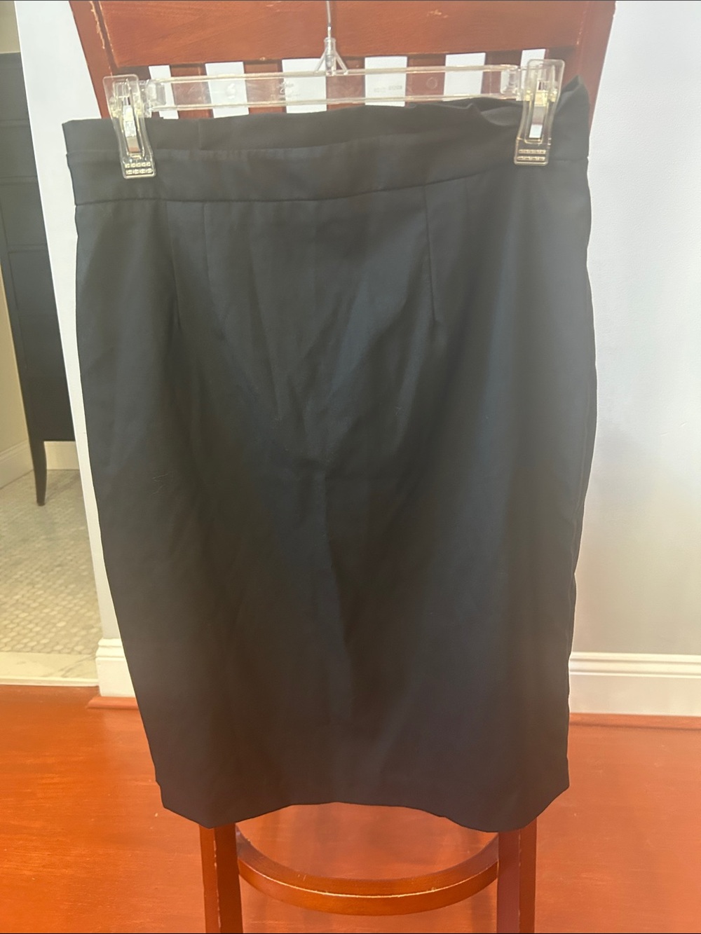 New York & Company Black Classic Pencil Skirt